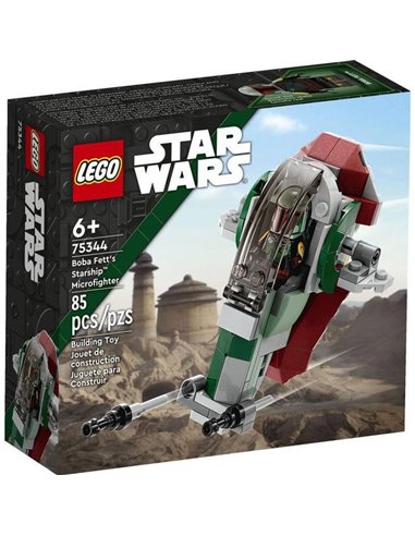 LEGO STAR WARS 75344 BOBA FETT'S STARSHIP MICROFIGHTER