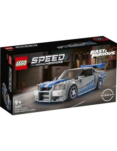 LEGO SPEED CHAMPIONS 76917 FAST & FURIOUS - NISSAN SKYLINE GT-R (R34)