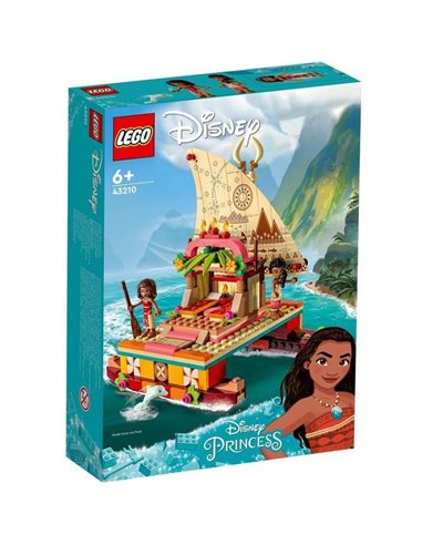 LEGO DISNEY PRINCESS 43210 MOANA'S WAYFINDING BOAT