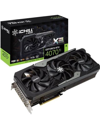 Inno3D iChill Geforce RTX 4070 Ti x3 NVIDIA 12 GB GDDR6X