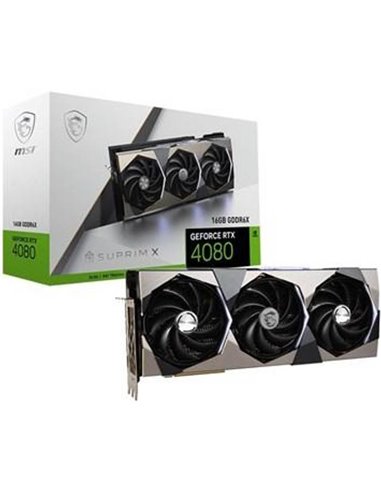 MSI GeForce RTX 4080 16GB SUPRIM X NVIDIA GDDR6X