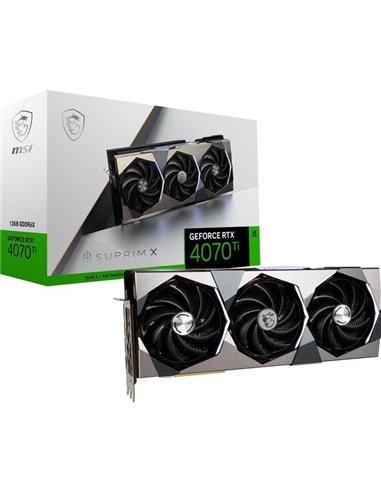 MSI RTX4070 Ti Suprim X NVIDIA GeForce RTX 4070 Ti 12 GB GDDR6X