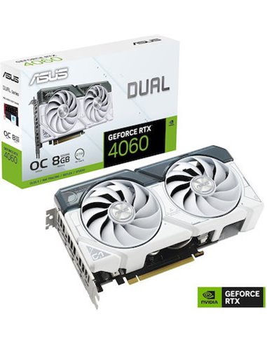 Asus GeForce® RTX 4060 8GB DUAL OC White