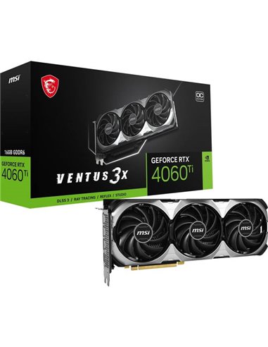 MSI GeForce® RTX 4060 TI 16GB Ventus 3X OC