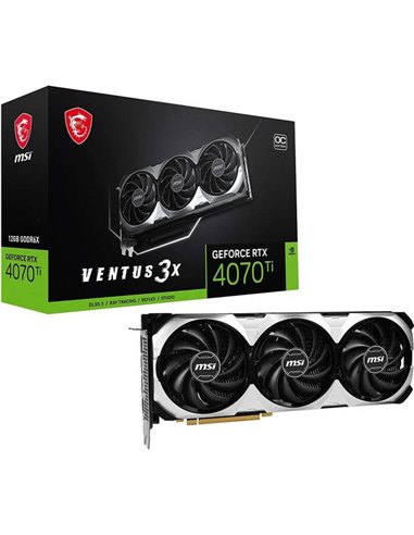 MSI GeForce® RTX 4070 TI 12GB Ventus 3X OC