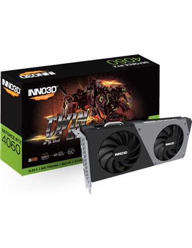 VGA Inno3D GeForce® RTX 4060 8GB Twin X2 OC