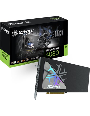 VGA Inno3D GeForce® RTX 4080 16GB iCHILL Black