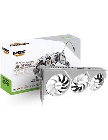 VGA Inno3D GeForce® RTX 4090 24GB X3 OC WHITE