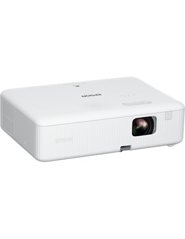 Epson CO-W01 data projector 3000 ANSI lumens 3LCD WXGA (1200x800) Black, White