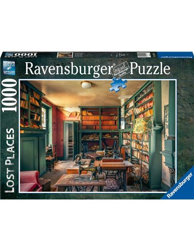 Ravensburger 1000 Pieces Lost Places Mysterious Castle Library