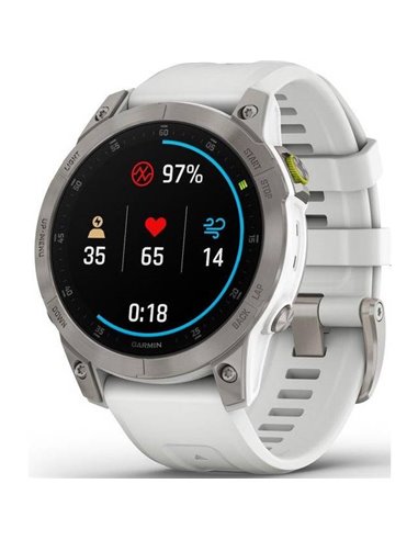 Garmin EPIX (Gen 2) snow white/titanium Titanium