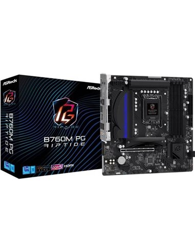 Asrock B760M PG Riptide Intel B760 LGA 1700 micro ATX