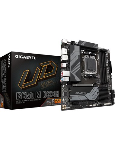 Gigabyte B650M DS3H motherboard AMD B650 Socket AM5 micro ATX