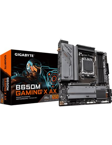 Gigabyte B650M GAMING X AX (rev. 1.x) AMD B650 Socket AM5 micro ATX