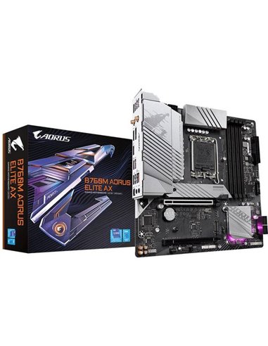 Gigabyte B760M AORUS ELITE AX motherboard Intel B760 LGA 1700 micro ATX