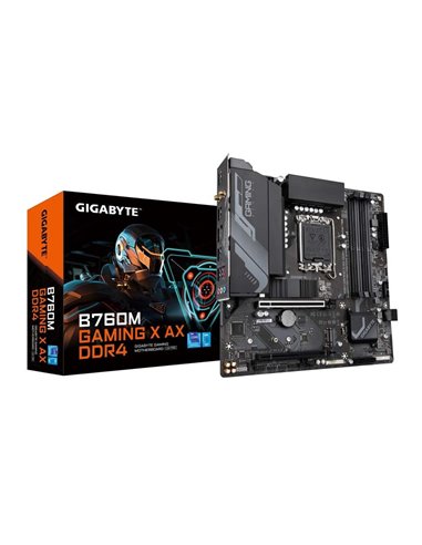 Gigabyte B760M GAMING X AX DDR4 motherboard LGA 1700 micro ATX