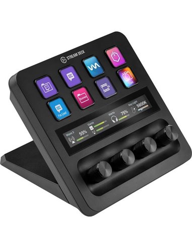 Elgato Stream Deck + BEARBEITUNG Black 8 buttons