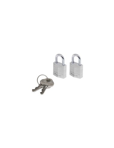 Master Lock 2 Padlocks 20mm 9120EURTCC