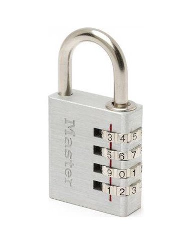 Master Lock Combination Lock 40mm aluminum housing 7640EURD