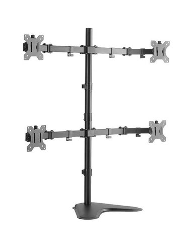 LogiLink monitor stand 4-fold 13''-32 steel freestanding BP0046