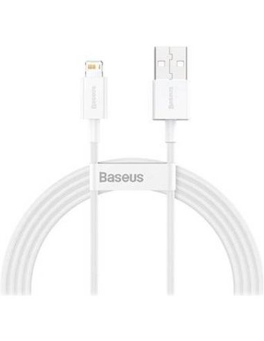 Baseus CALYS-A02 mobile phone cable White 1 m USB A Lightning