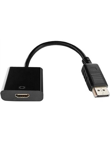 Gembird A-DPM-HDMIF-002 video cable adapter 0.1 m DisplayPort HDMI Type A (Standard) Black