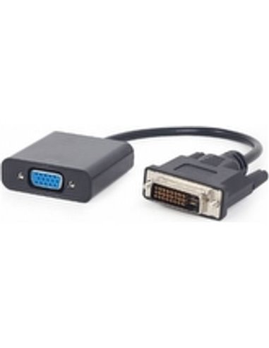 Gembird A-DVID-VGAF-01 video cable adapter 0.2 m DVI-D VGA (D-Sub) Black