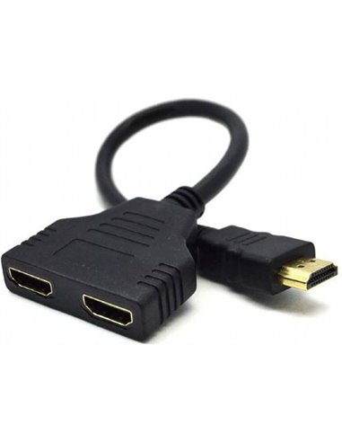 Gembird DSP-2PH4-04 HDMI cable HDMI Type A (Standard) 2 x HDMI Type A (Standard) Black