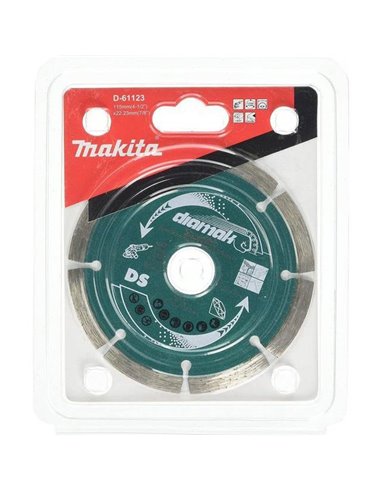 Makita D-61123 DIAMAK Diamond Wheel 115x22.23