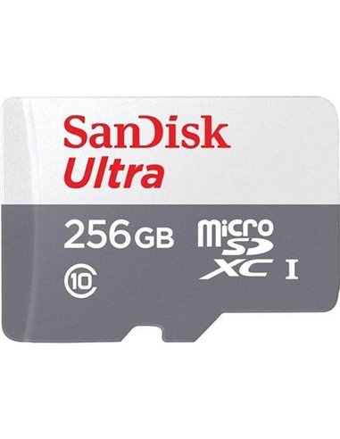 SANDISK ULTRA microSDXC 256GB 100MB/s A1 CL10 UHS-I