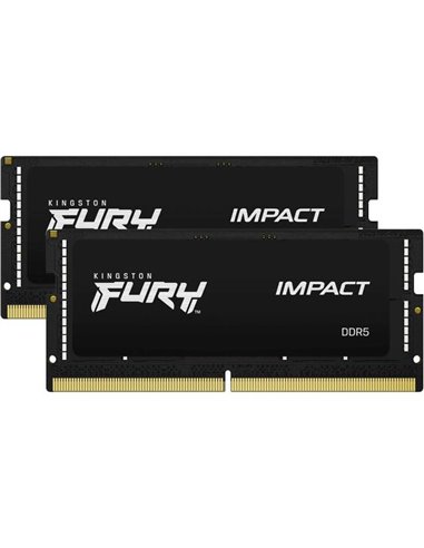 S/O 64GB DDR5 KIT 2x32GB PC 5600 Kingston FURY Impact KF556S40IBK2-64