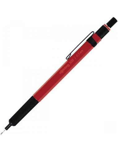 rotring 500 mechanical pencil metallic red 0.5 mm