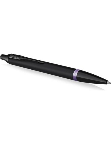 Parker IM Vibrant Rings amethyst purple Ballpoint Pen M