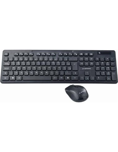 Gembird KBS-WCH-03 keyboard Mouse included RF Wireless + USB QWERTY English Black