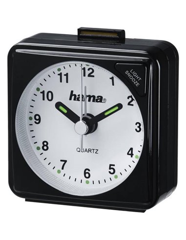 Hama Travel Clock A50, black fluorescent hand 186329