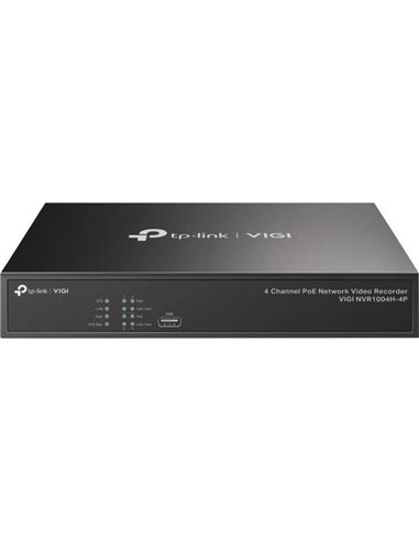 TP-Link VIGI 4 Channel PoE+ Network Video Recorder