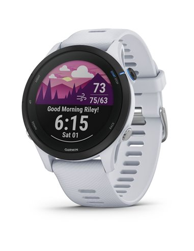 Garmin Forerunner 255 Music stone white/black