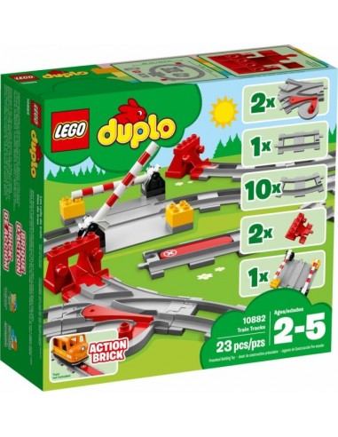 LEGO 10882 DUPLO Railway rails, construction toys (10882)