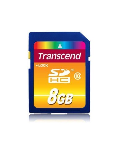 Transcend Secure Digital SDHC Card 8GB Memory Card (TS8GSDHC10)