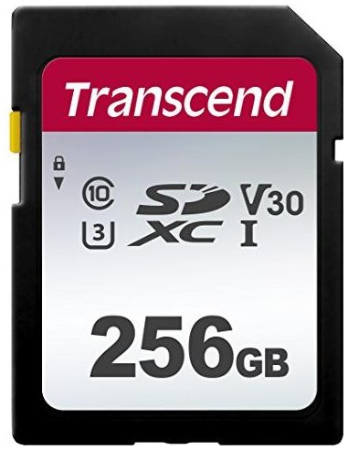 Transcend 256GB SDXC Card, Memory Card (TS256GSDC300S)