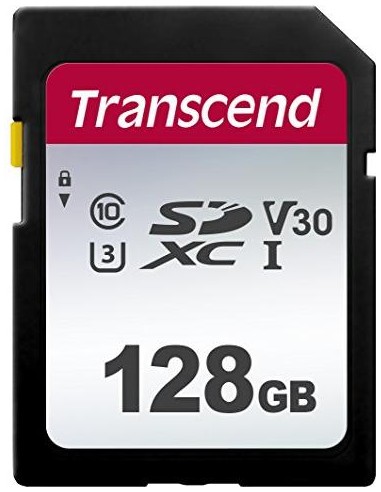 Transcend 300S 128GB SDXC, Memory Card (TS128GSDC300S)