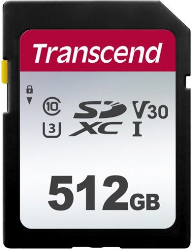 Transcend 300S 512 GB memory card (TS512GSDC300S)