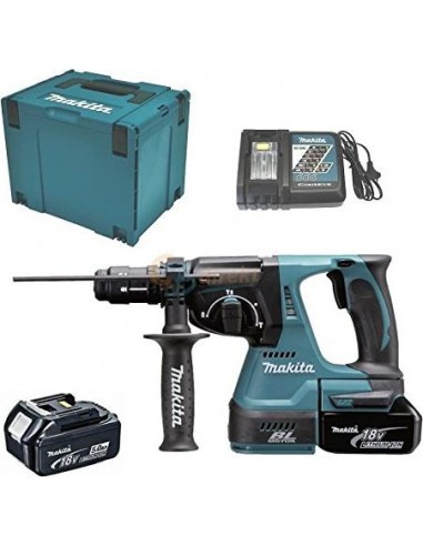 Makita Cordless Hammer DHR243RTJ, 18 Volt, hammer (DHR243RTJ)