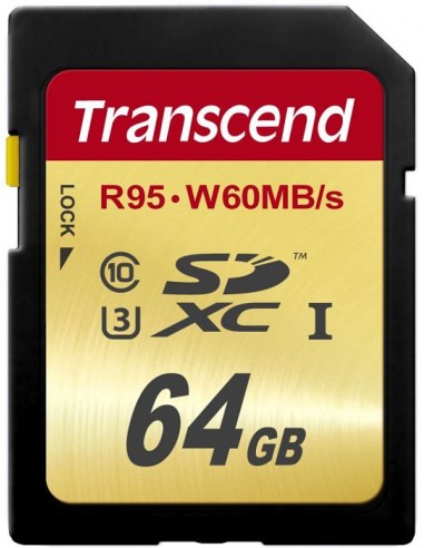 Transcend Ultimate 64GB SDXC card, memory card (TS64GSDU3)