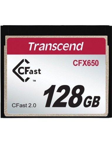 Transcend CFast 2.0 128GB CFX650, memory card (TS128GCFX650)