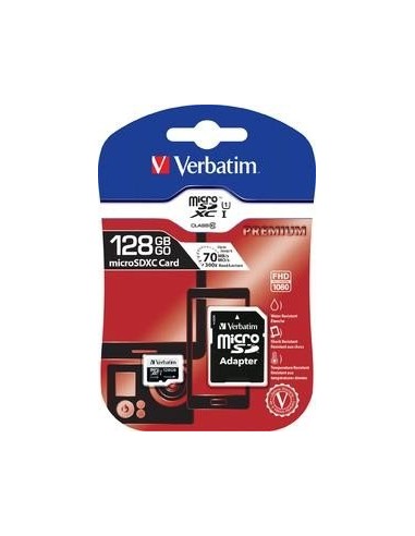 Verbatim 128 GB microSDHC, Memory Card (44085)