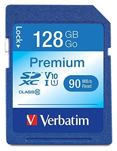 Verbatim 128GB SDXC, Memory Card (44025)