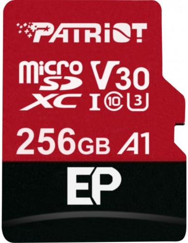 Patriot EP Series 256 GB microSDXC, memory card (PEF256GEP31MCX)