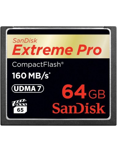 SanDisk Compact Flash Card 64 GB memory card (SDCFXPS-064G-X46)