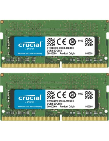 Crucial SO-DIMM 16GB DDR4-2400 Mac kit, memory (CT2K8G4S24AM)